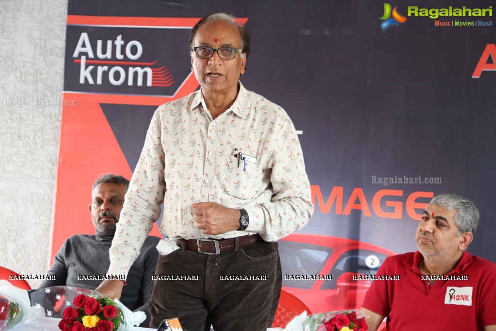 Felicitation of a Team of Five Men on a Pan India Tour by Auto Krom