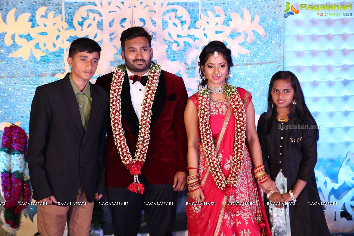 Grand Wedding Reception of Avinash Shetty with Sridevi at Lahari Resorts, Hyderabad