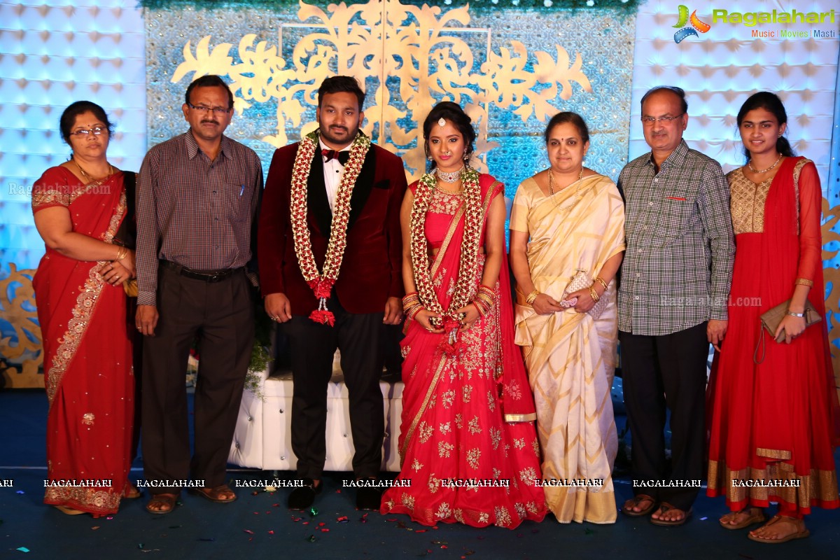 Grand Wedding Reception of Avinash Shetty with Sridevi at Lahari Resorts, Hyderabad