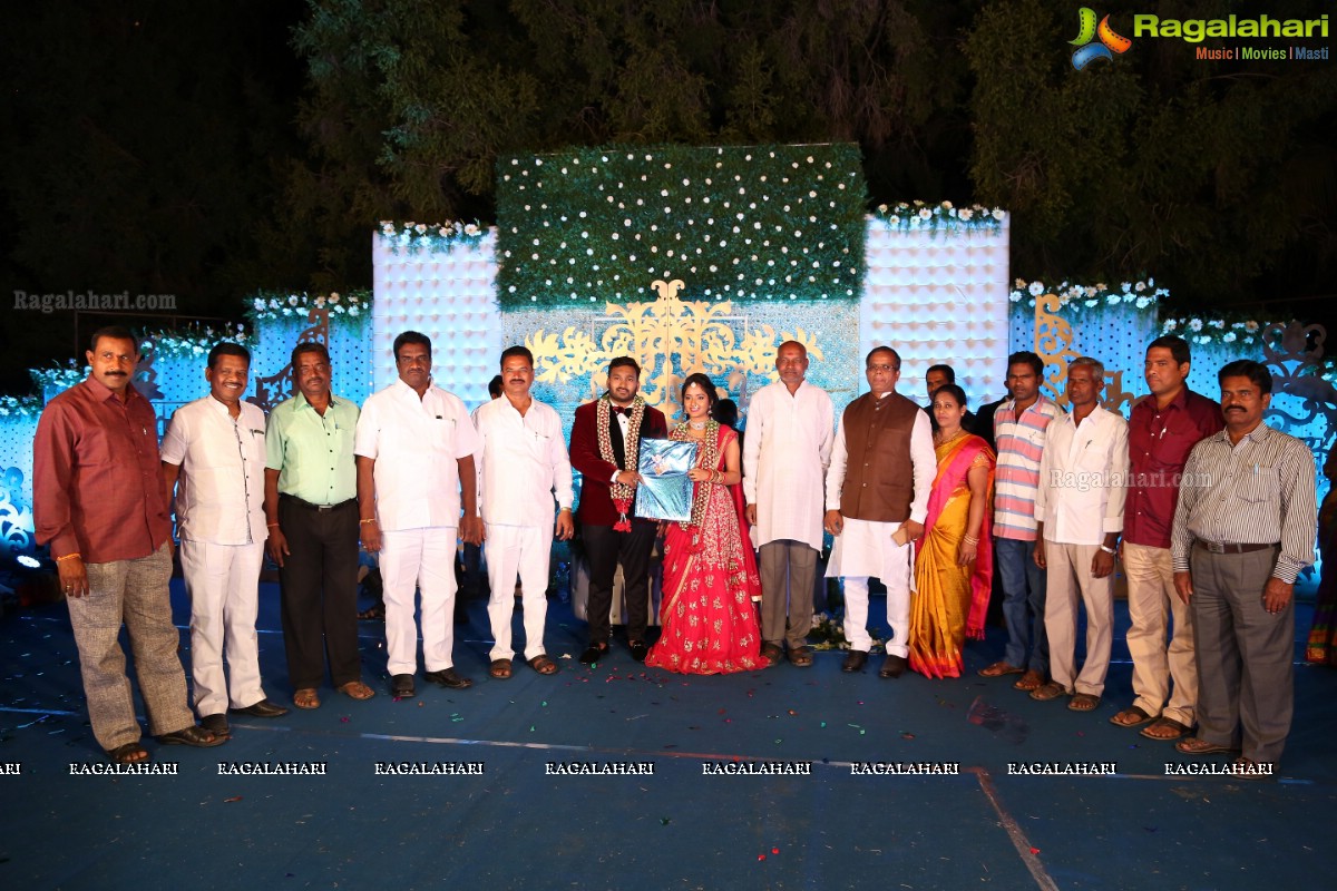 Grand Wedding Reception of Avinash Shetty with Sridevi at Lahari Resorts, Hyderabad