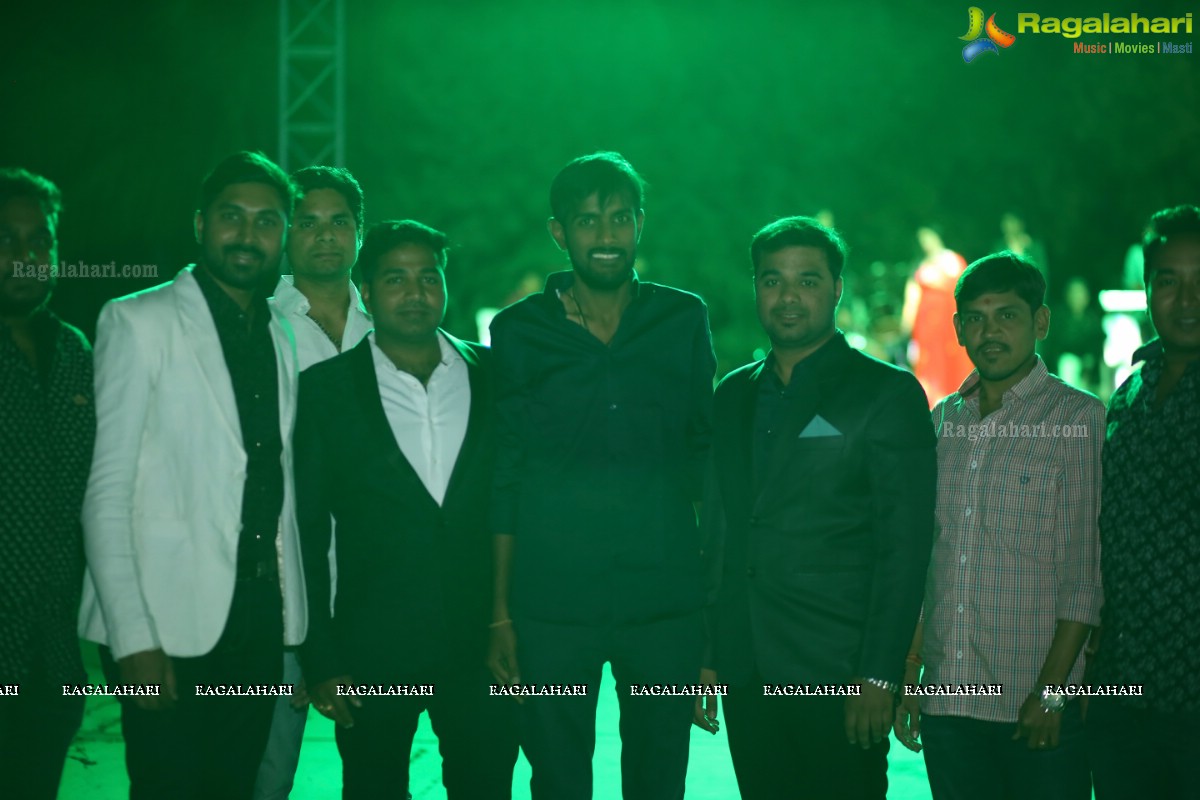 Grand Wedding Reception of Avinash Shetty with Sridevi at Lahari Resorts, Hyderabad