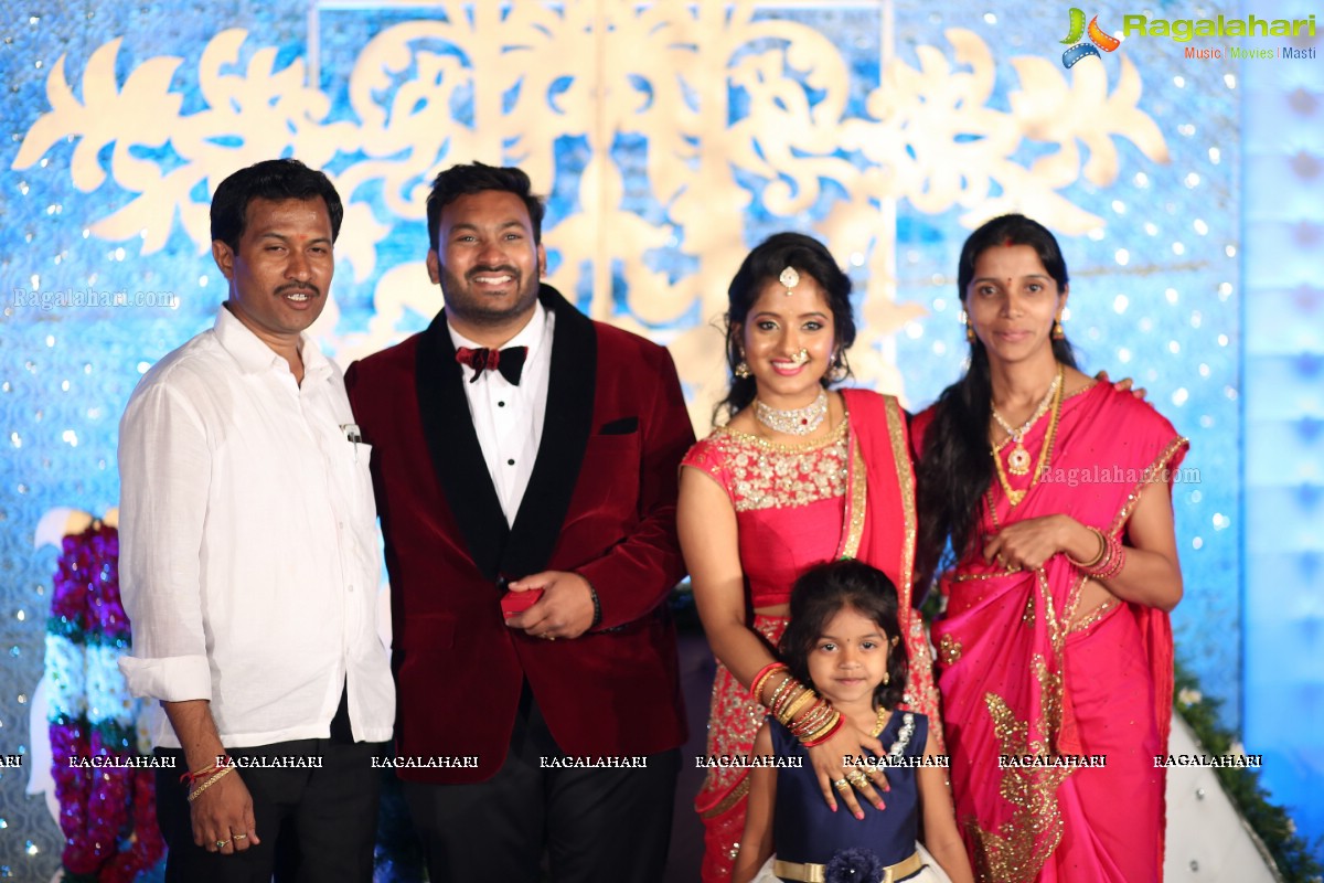 Grand Wedding Reception of Avinash Shetty with Sridevi at Lahari Resorts, Hyderabad