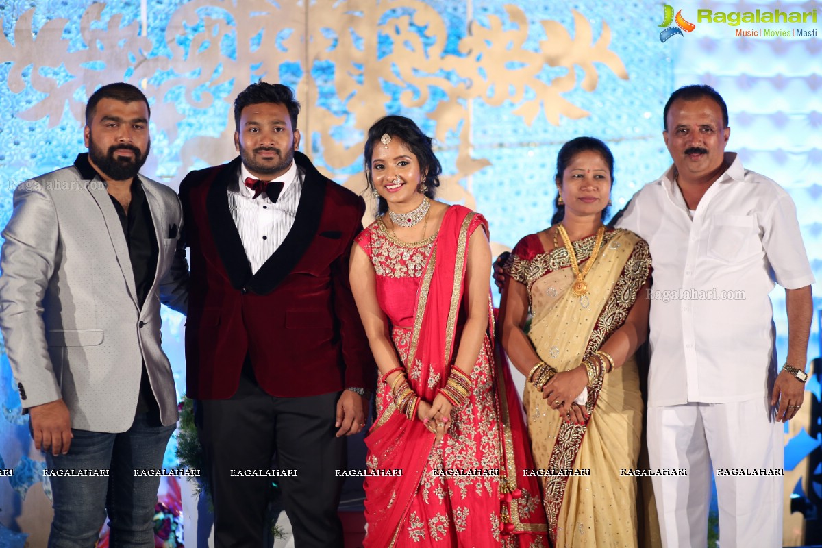 Grand Wedding Reception of Avinash Shetty with Sridevi at Lahari Resorts, Hyderabad