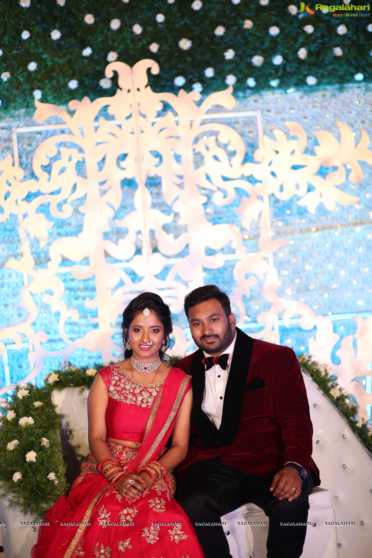 Grand Wedding Reception of Avinash Shetty with Sridevi at Lahari Resorts, Hyderabad