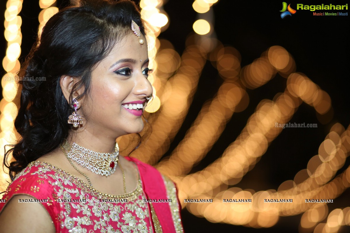 Grand Wedding Reception of Avinash Shetty with Sridevi at Lahari Resorts, Hyderabad