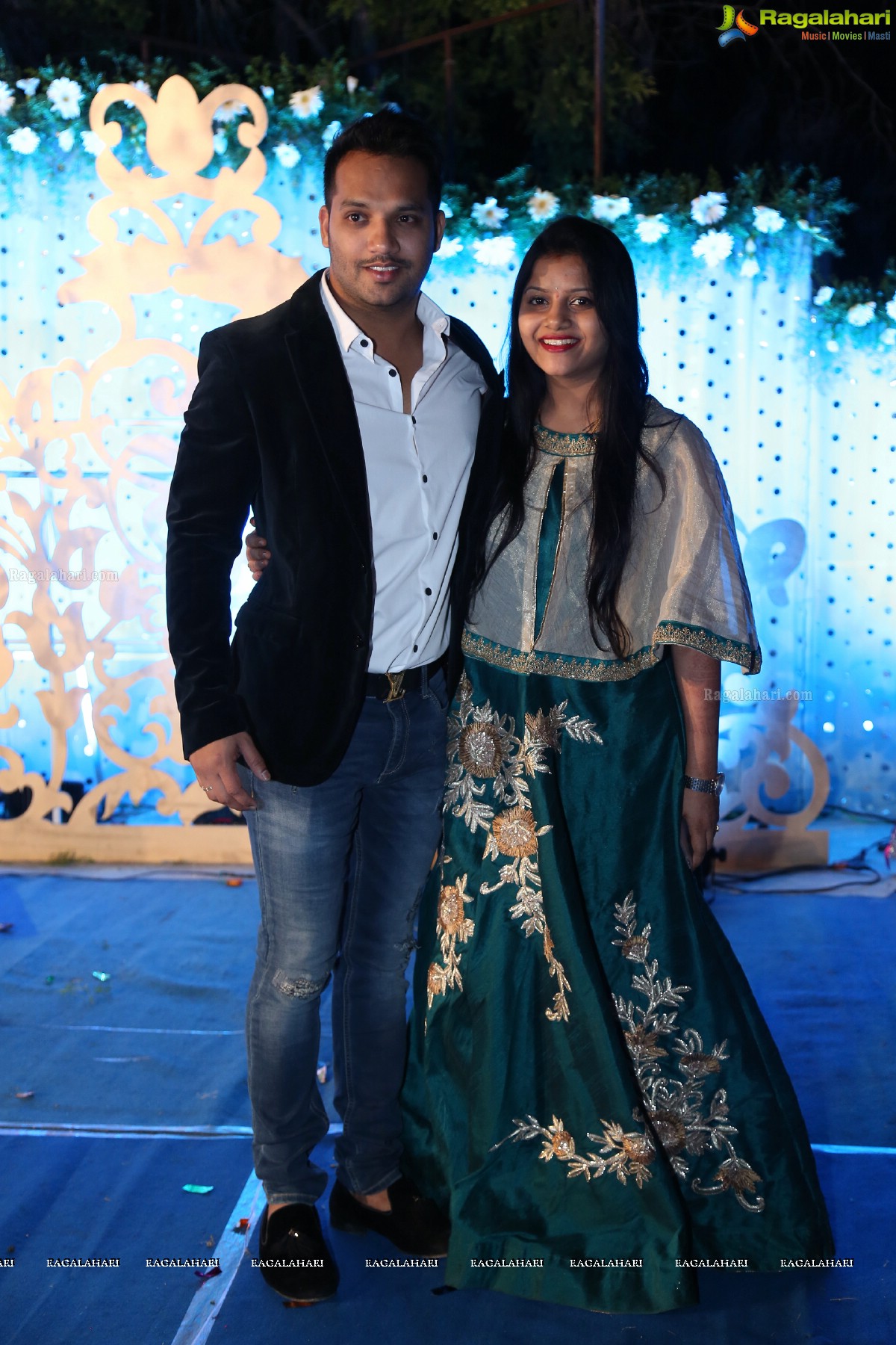 Grand Wedding Reception of Avinash Shetty with Sridevi at Lahari Resorts, Hyderabad