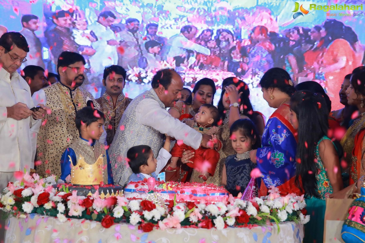 1st Birthday Party of Bingi Devaansh Goud at Kalyan Lakshmi Gardens Nagole Hyderabad on 12/02/2017