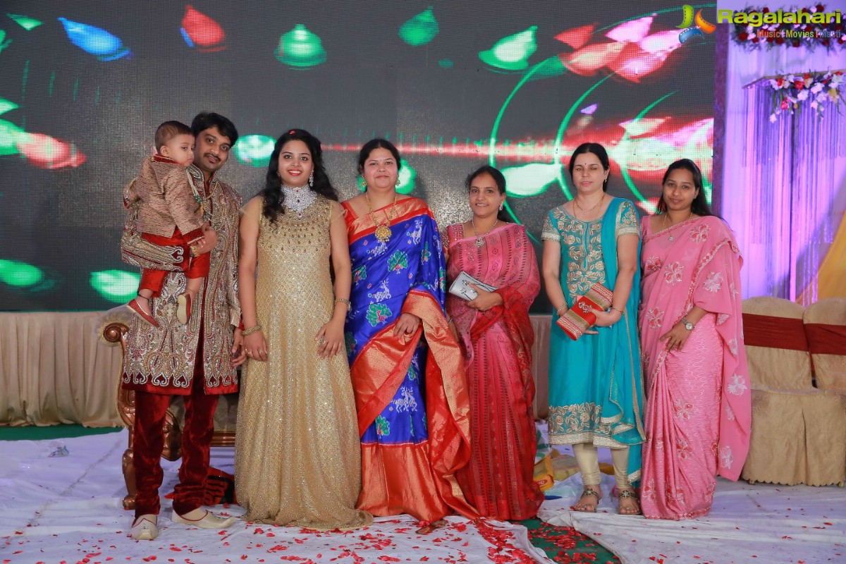 1st Birthday Party of Bingi Devaansh Goud at Kalyan Lakshmi Gardens Nagole Hyderabad on 12/02/2017