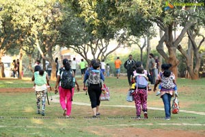 Pinkathon's Baby Wearing Walk with Milind Soman