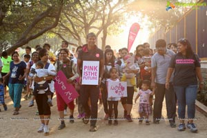 Pinkathon's Baby Wearing Walk with Milind Soman