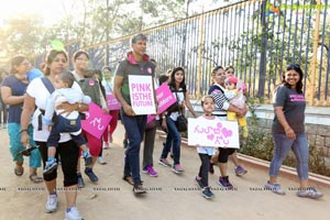 Pinkathon's Baby Wearing Walk with Milind Soman