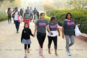 Pinkathon's Baby Wearing Walk with Milind Soman