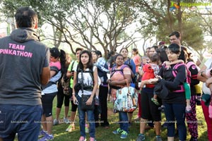 Pinkathon's Baby Wearing Walk with Milind Soman