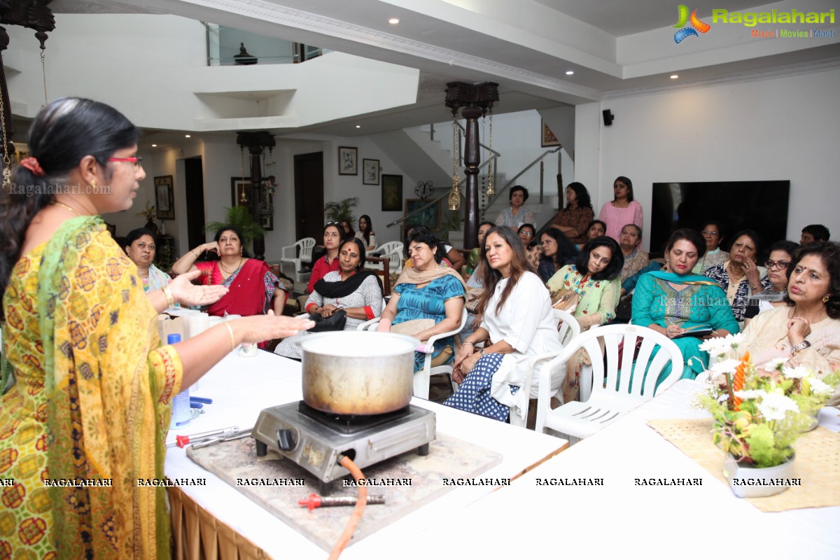 Candle Making Program by Ikebana International, Jubilee Hills, Hyderabad