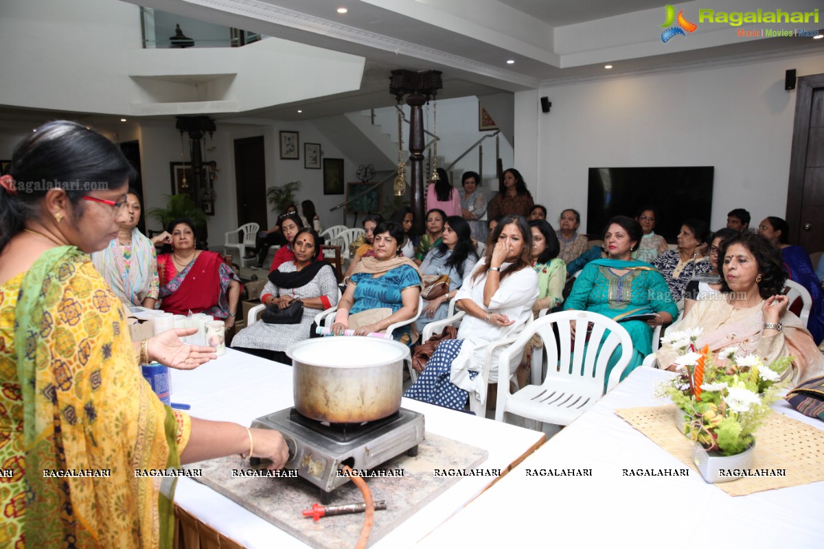 Candle Making Program by Ikebana International, Jubilee Hills, Hyderabad