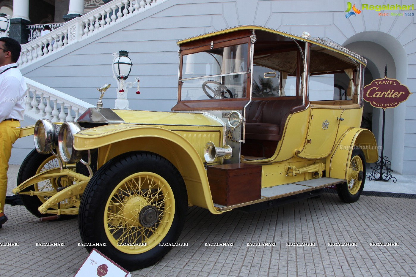 5th Cartier 'Travel With Style' Concours d'Elegance at Taj Falaknuma Palace, Hyderabad