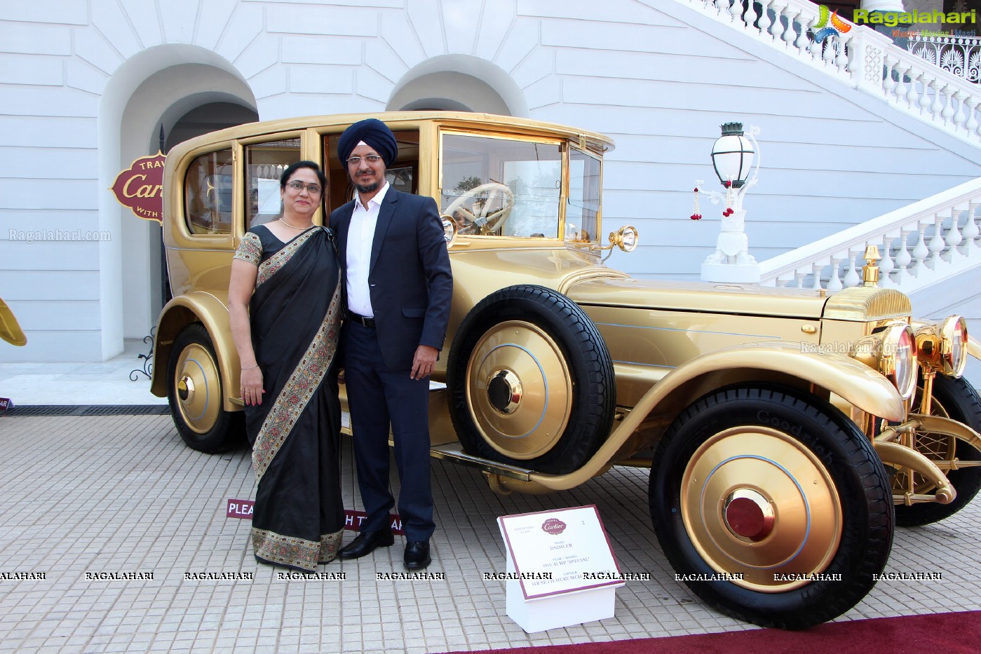 5th Cartier 'Travel With Style' Concours d'Elegance at Taj Falaknuma Palace, Hyderabad