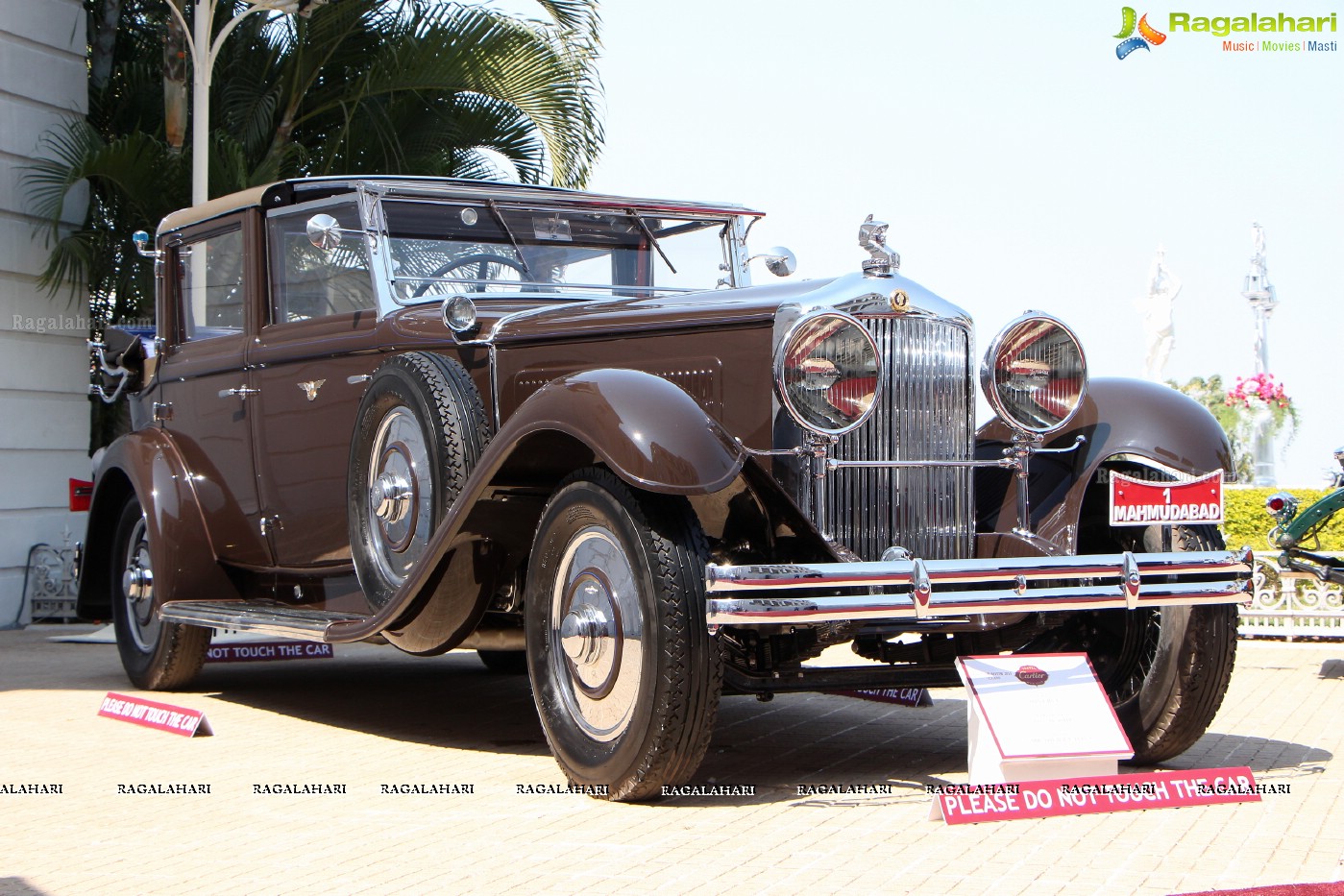 5th Cartier 'Travel With Style' Concours d'Elegance at Taj Falaknuma Palace, Hyderabad