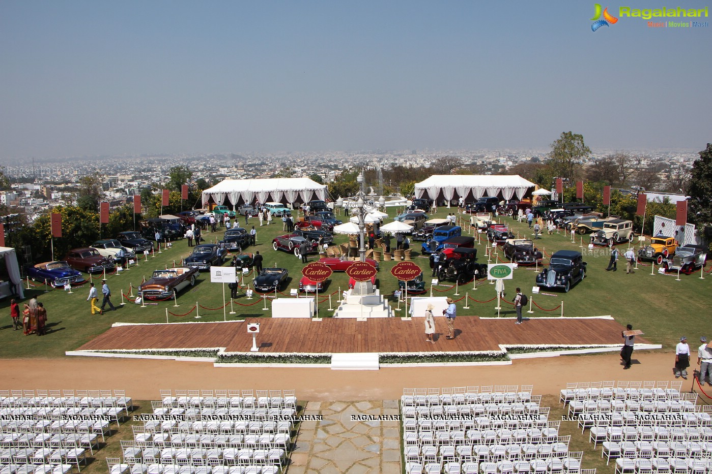 5th Cartier 'Travel With Style' Concours d'Elegance at Taj Falaknuma Palace, Hyderabad