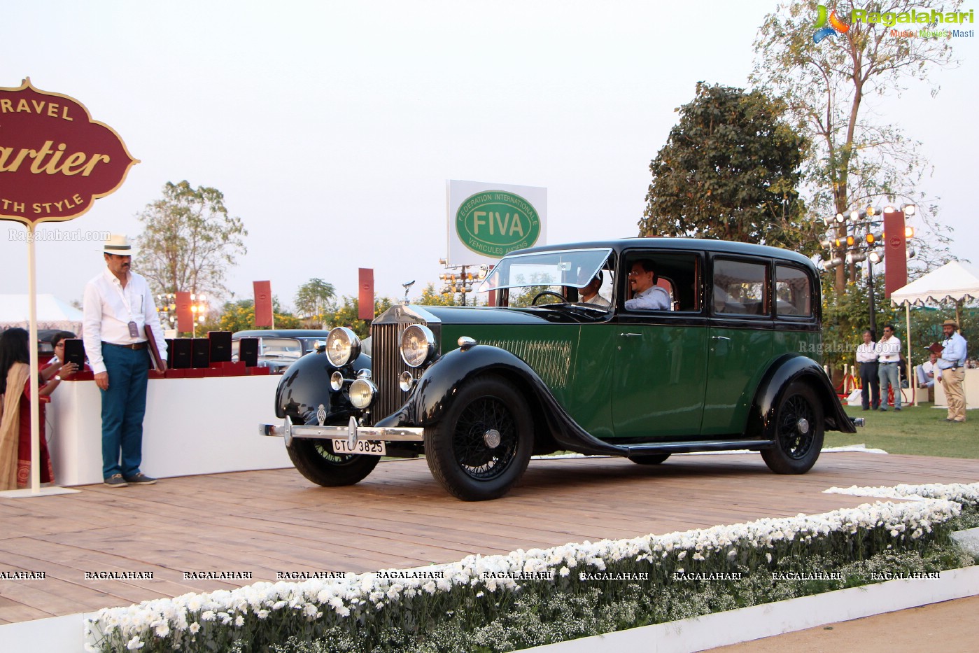 5th Cartier 'Travel With Style' Concours d'Elegance at Taj Falaknuma Palace, Hyderabad