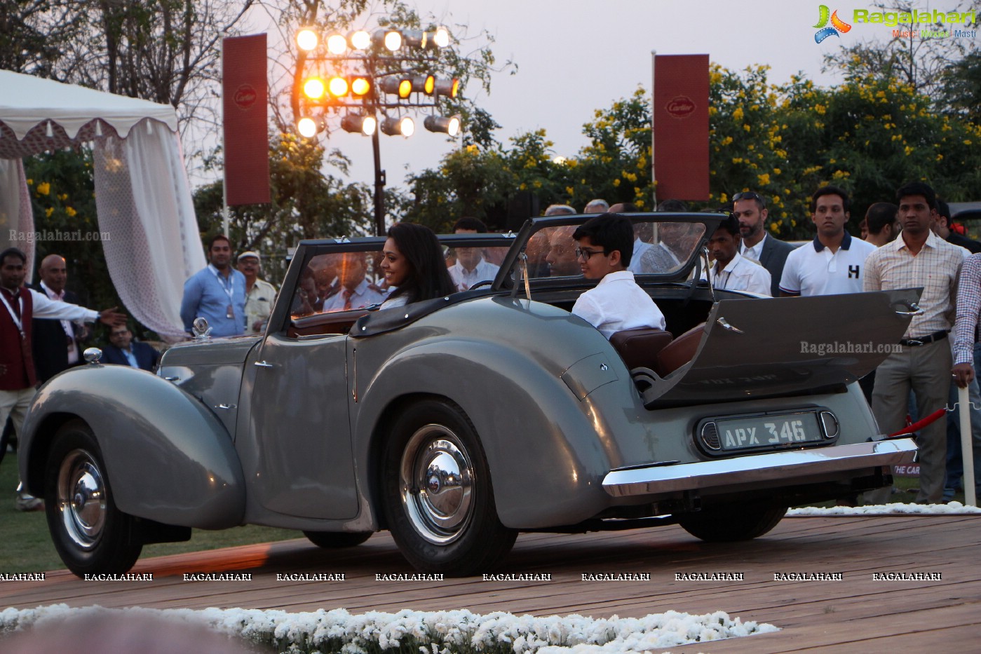 5th Cartier 'Travel With Style' Concours d'Elegance at Taj Falaknuma Palace, Hyderabad