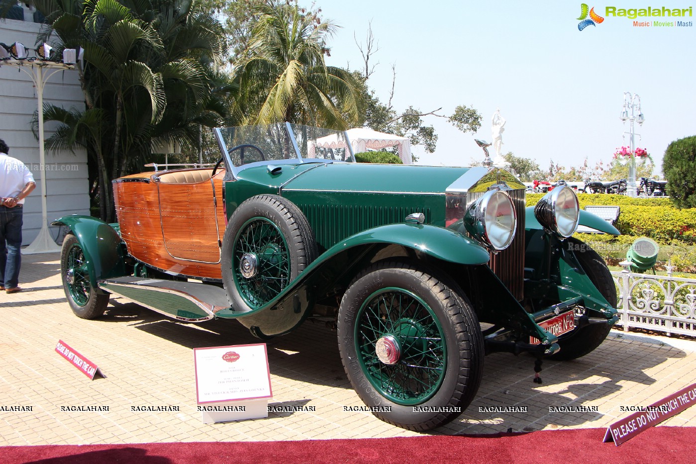 5th Cartier 'Travel With Style' Concours d'Elegance at Taj Falaknuma Palace, Hyderabad