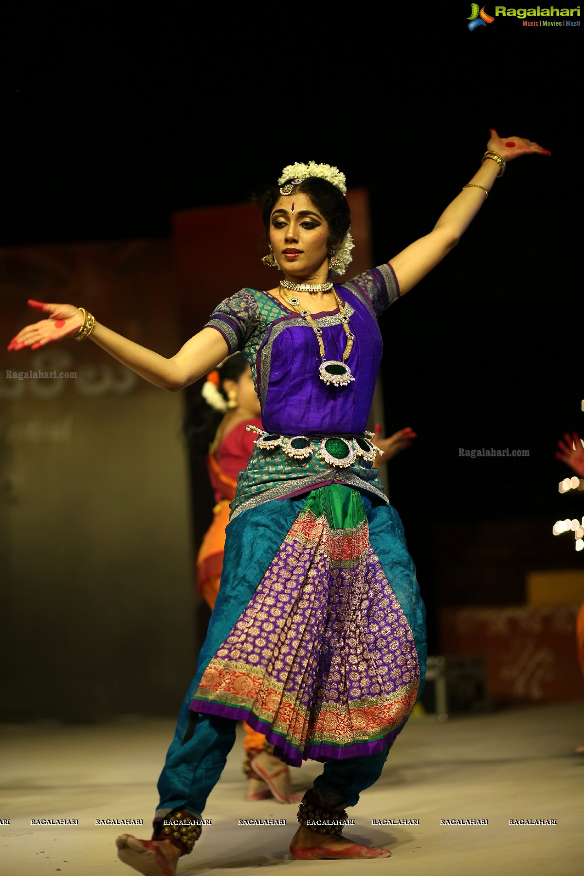 Gudi Sambaralu - A Bharatnatyam Recital by Smita Madhav and Kuchipudi Recital by Yashoda at Dharmapuri Kshetram, Hyderabad