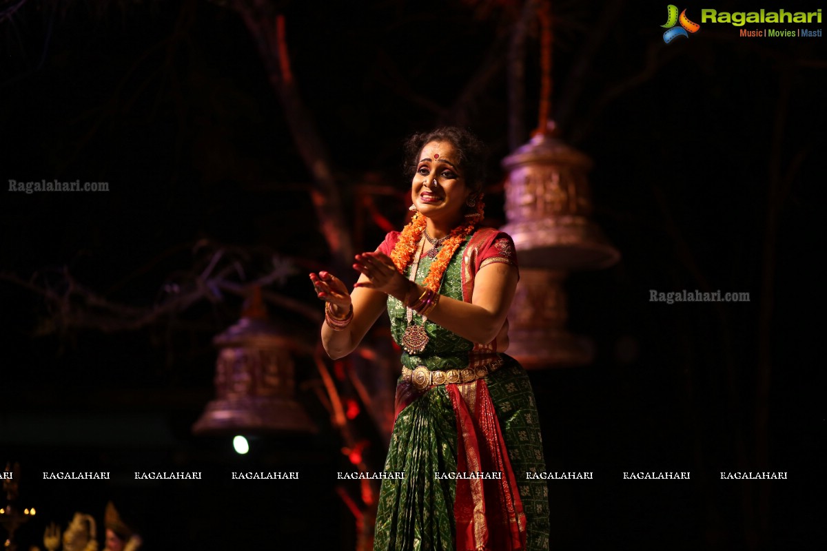 Gudi Sambaralu - A Bharatnatyam Recital by Smita Madhav and Kuchipudi Recital by Yashoda at Dharmapuri Kshetram, Hyderabad