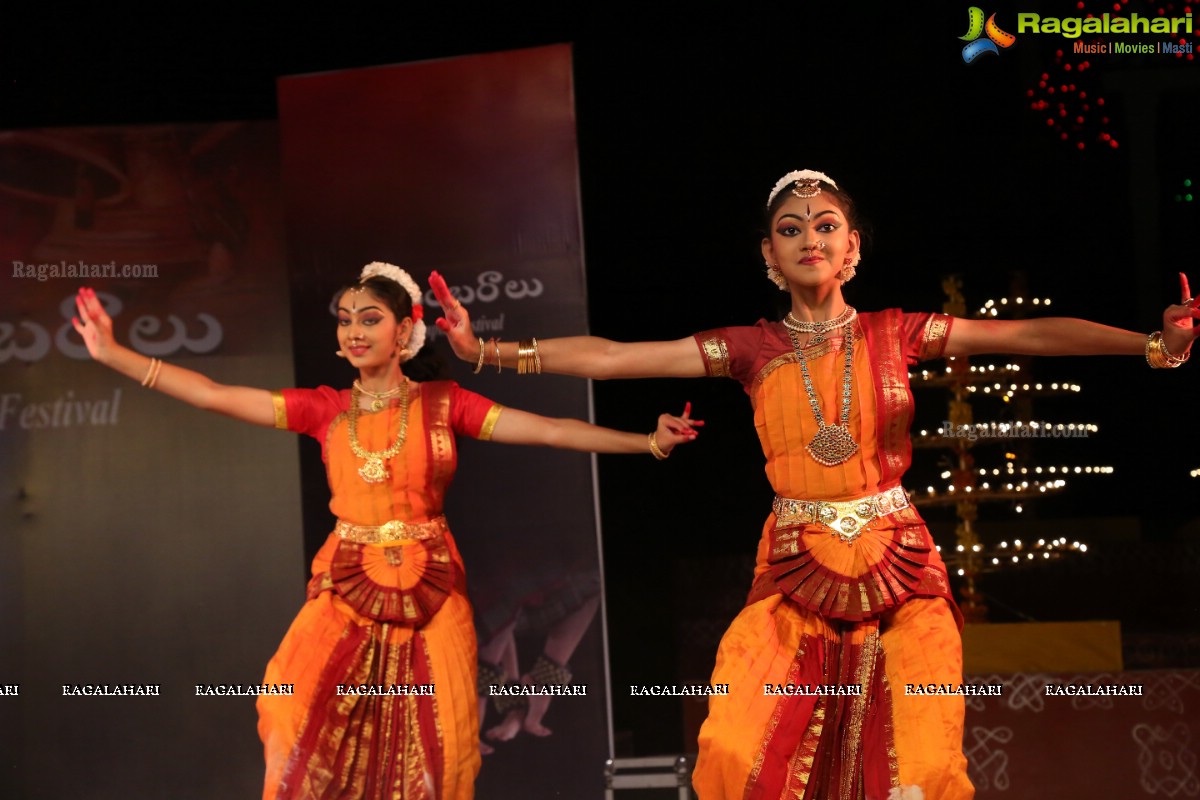 Gudi Sambaralu - A Bharatnatyam Recital by Smita Madhav and Kuchipudi Recital by Yashoda at Dharmapuri Kshetram, Hyderabad