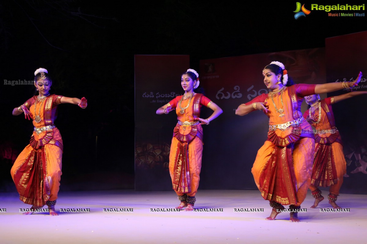 Gudi Sambaralu - A Bharatnatyam Recital by Smita Madhav and Kuchipudi Recital by Yashoda at Dharmapuri Kshetram, Hyderabad