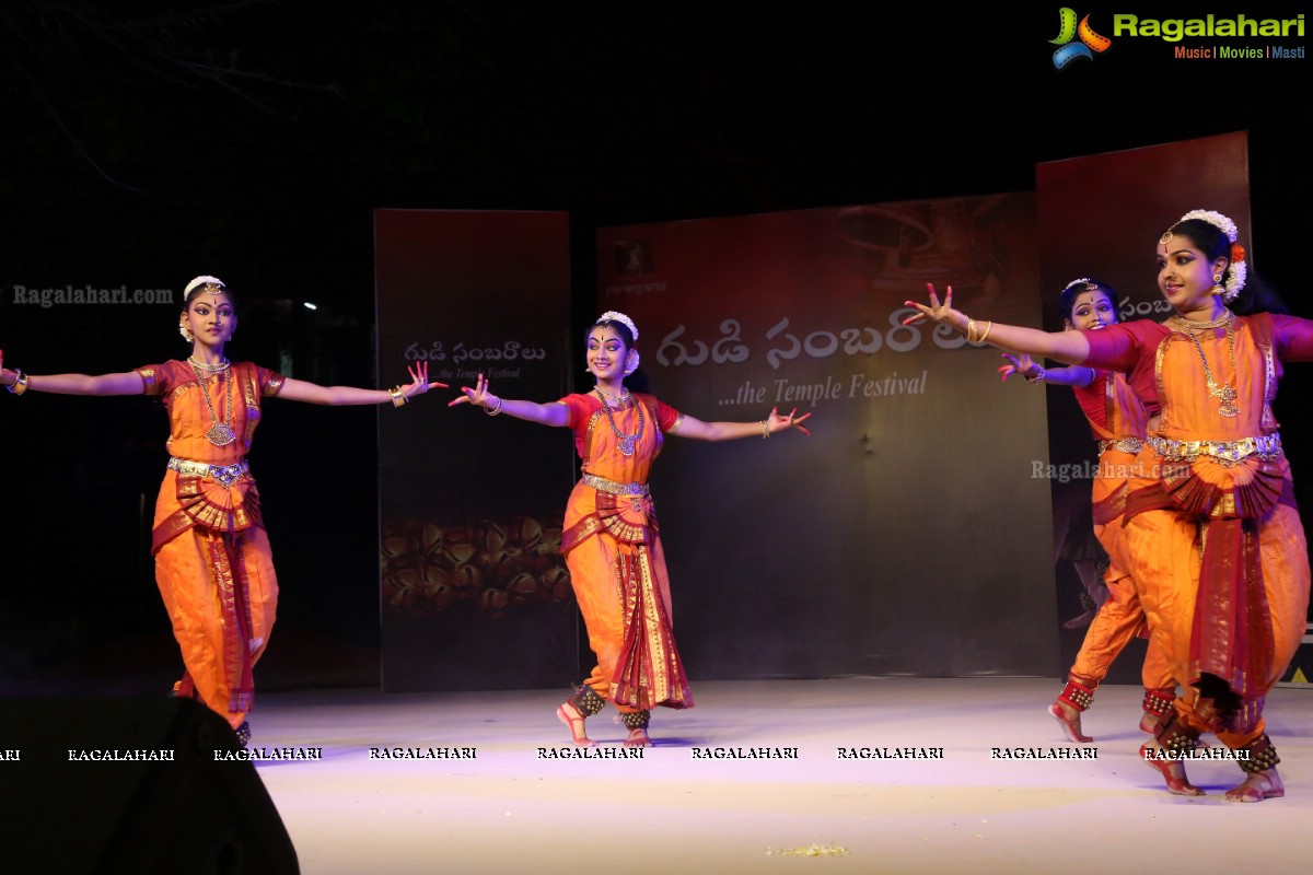 Gudi Sambaralu - A Bharatnatyam Recital by Smita Madhav and Kuchipudi Recital by Yashoda at Dharmapuri Kshetram, Hyderabad