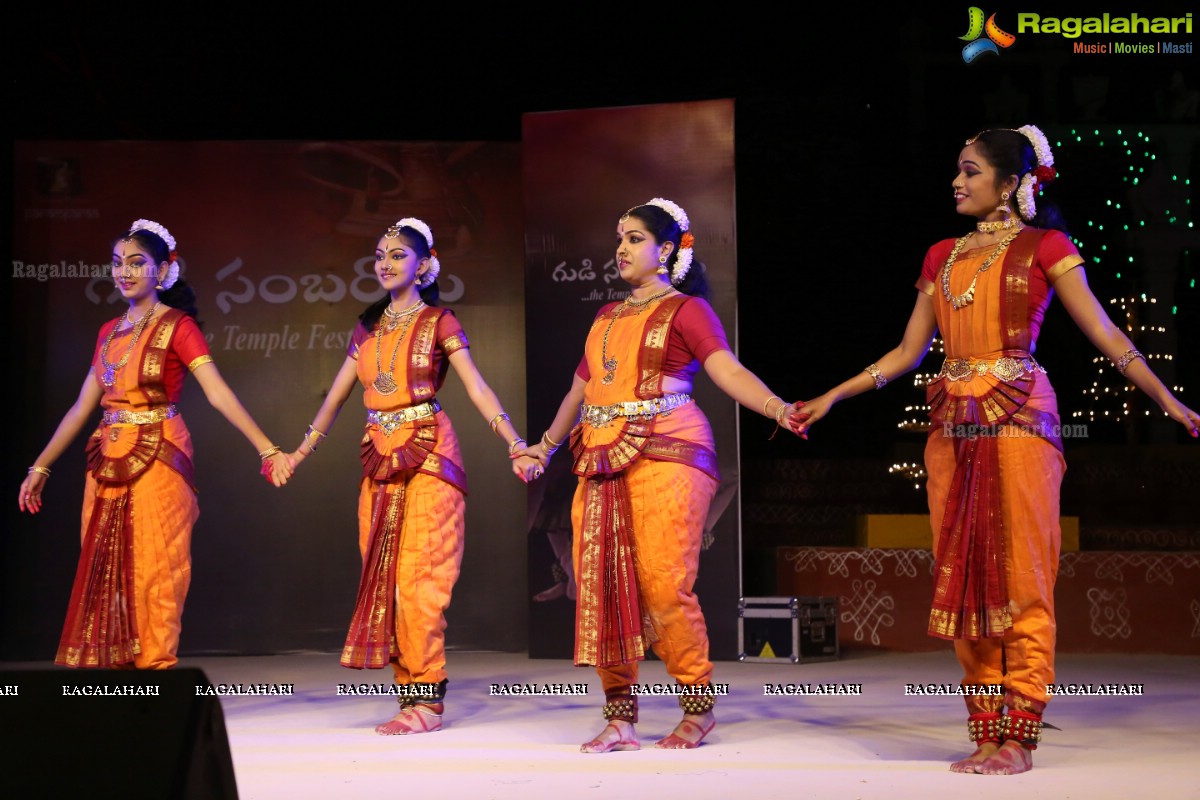 Gudi Sambaralu - A Bharatnatyam Recital by Smita Madhav and Kuchipudi Recital by Yashoda at Dharmapuri Kshetram, Hyderabad