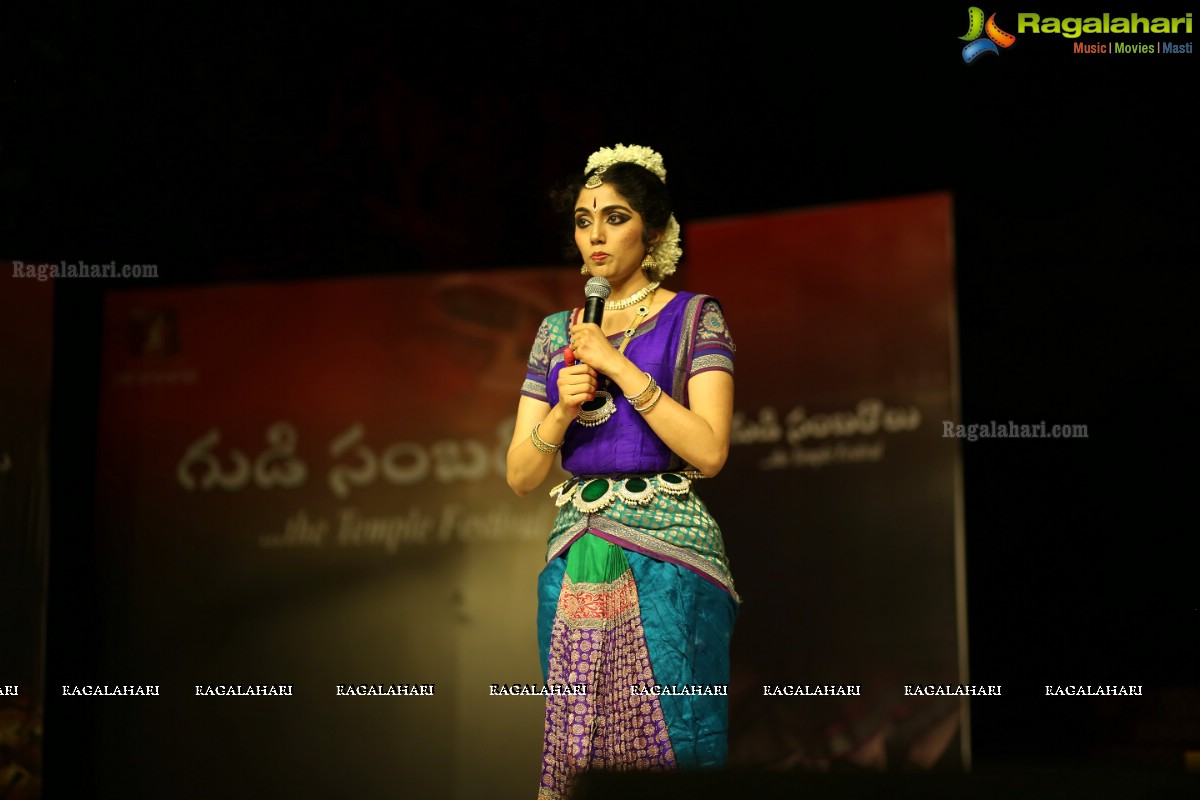 Gudi Sambaralu - A Bharatnatyam Recital by Smita Madhav and Kuchipudi Recital by Yashoda at Dharmapuri Kshetram, Hyderabad