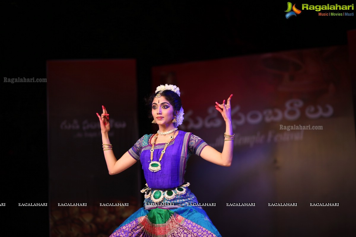 Gudi Sambaralu - A Bharatnatyam Recital by Smita Madhav and Kuchipudi Recital by Yashoda at Dharmapuri Kshetram, Hyderabad