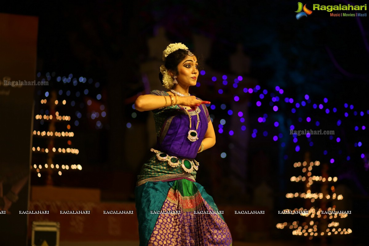 Gudi Sambaralu - A Bharatnatyam Recital by Smita Madhav and Kuchipudi Recital by Yashoda at Dharmapuri Kshetram, Hyderabad