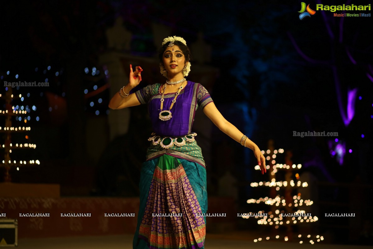 Gudi Sambaralu - A Bharatnatyam Recital by Smita Madhav and Kuchipudi Recital by Yashoda at Dharmapuri Kshetram, Hyderabad