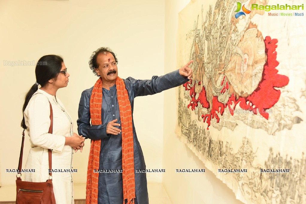 Enigmatic Intricacies - Preview and Inauguration of Group Art Exhibition at DHI Artspace, Hyderabad