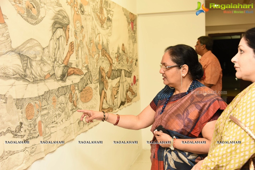 Enigmatic Intricacies - Preview and Inauguration of Group Art Exhibition at DHI Artspace, Hyderabad