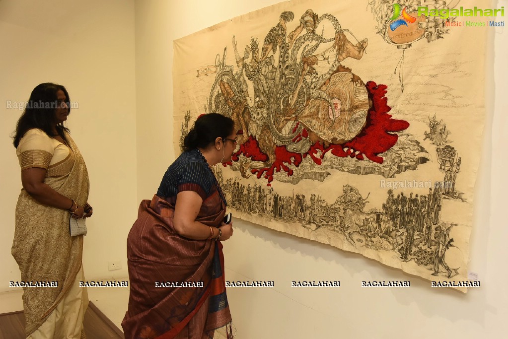 Enigmatic Intricacies - Preview and Inauguration of Group Art Exhibition at DHI Artspace, Hyderabad