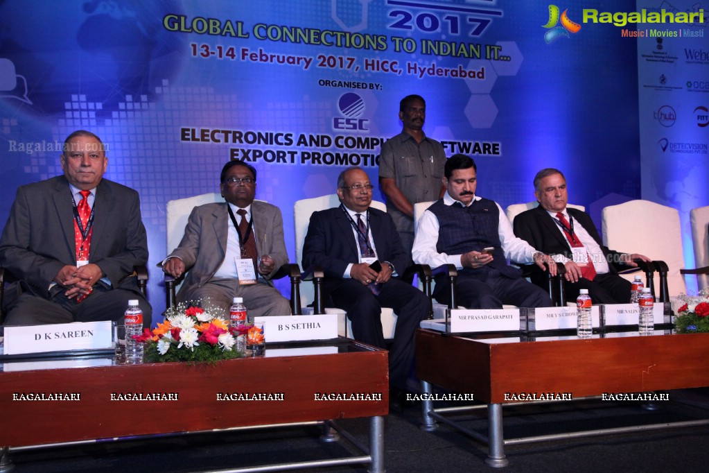 Inauguration of Indiasoft 2017 International IT Exhibition and Conference by Electronics and Computer Software Export Promotion Council