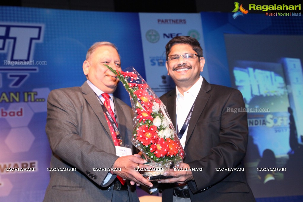 Inauguration of Indiasoft 2017 International IT Exhibition and Conference by Electronics and Computer Software Export Promotion Council
