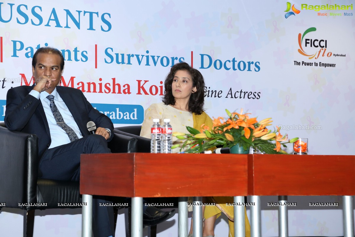 FICCI Interactive Session with Manisha Koirala at HICC, Hyderabad