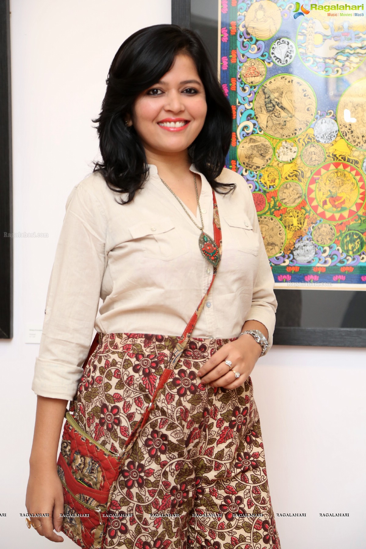 Golden Womb Dawn of Time by Seema Kohli at Kalakriti Art Gallery