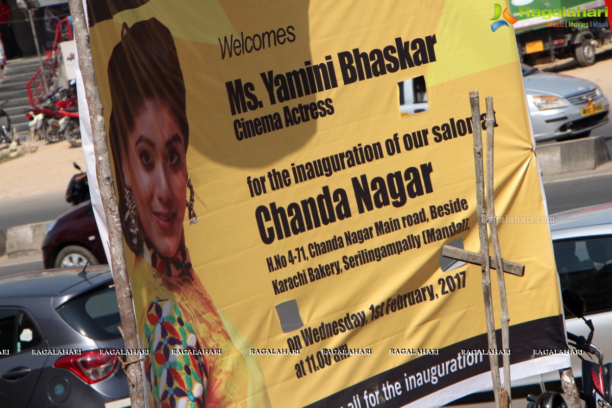 Yamini Bhaskar inaugurates Green Trends Outlet at Chandanagar Main Road, Hyderabad