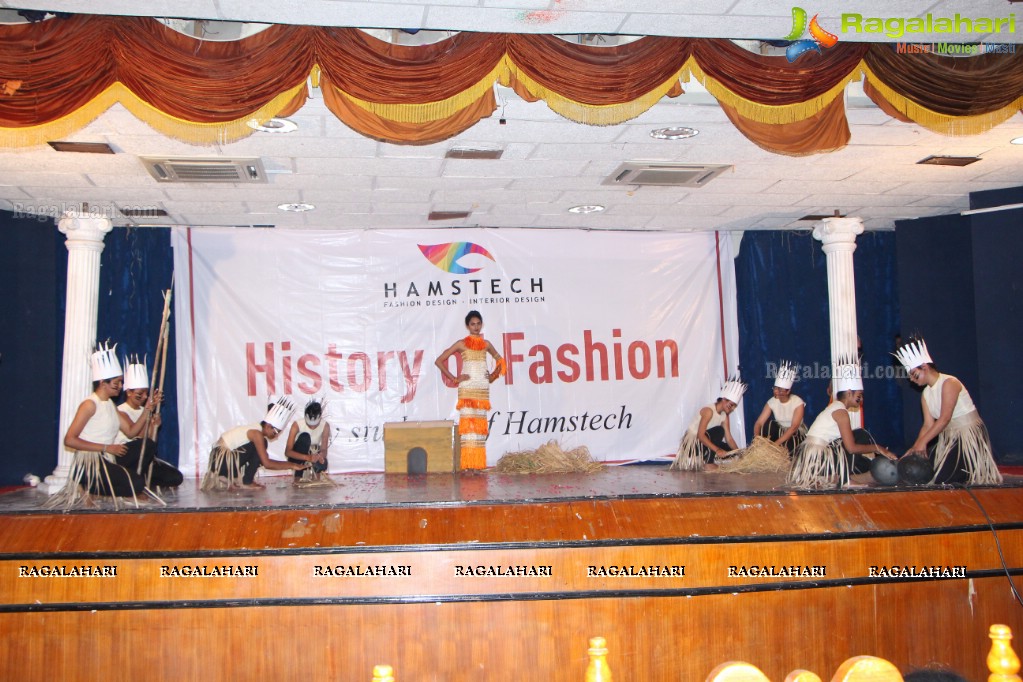 History of Fashion by Students of Hamstech Institute of Fashion and Interior Design, Hyderabad