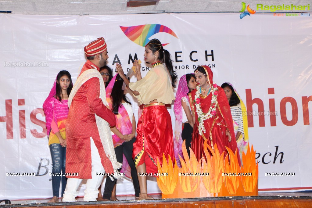 History of Fashion by Students of Hamstech Institute of Fashion and Interior Design, Hyderabad