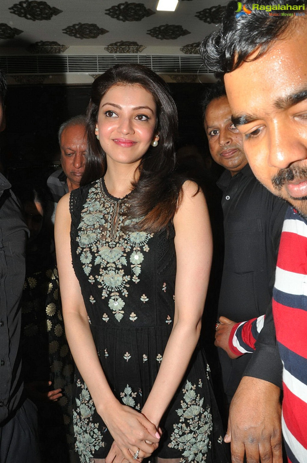 Kajal Aggarwal launches Bahar Cafe at Madinaguda, Hyderabad