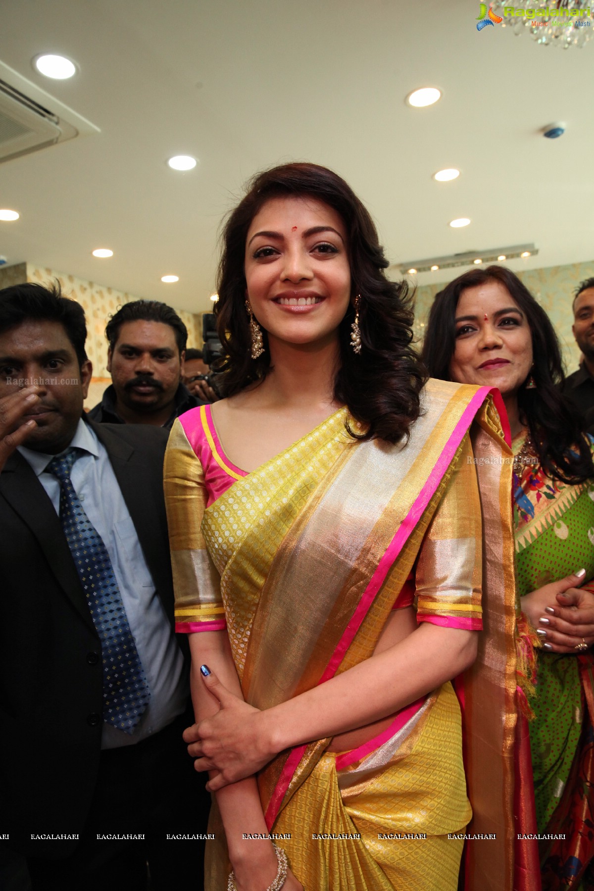 Kajal Aggarwal launches Trisha Designer Store at Banjara Hills, Hyderabad