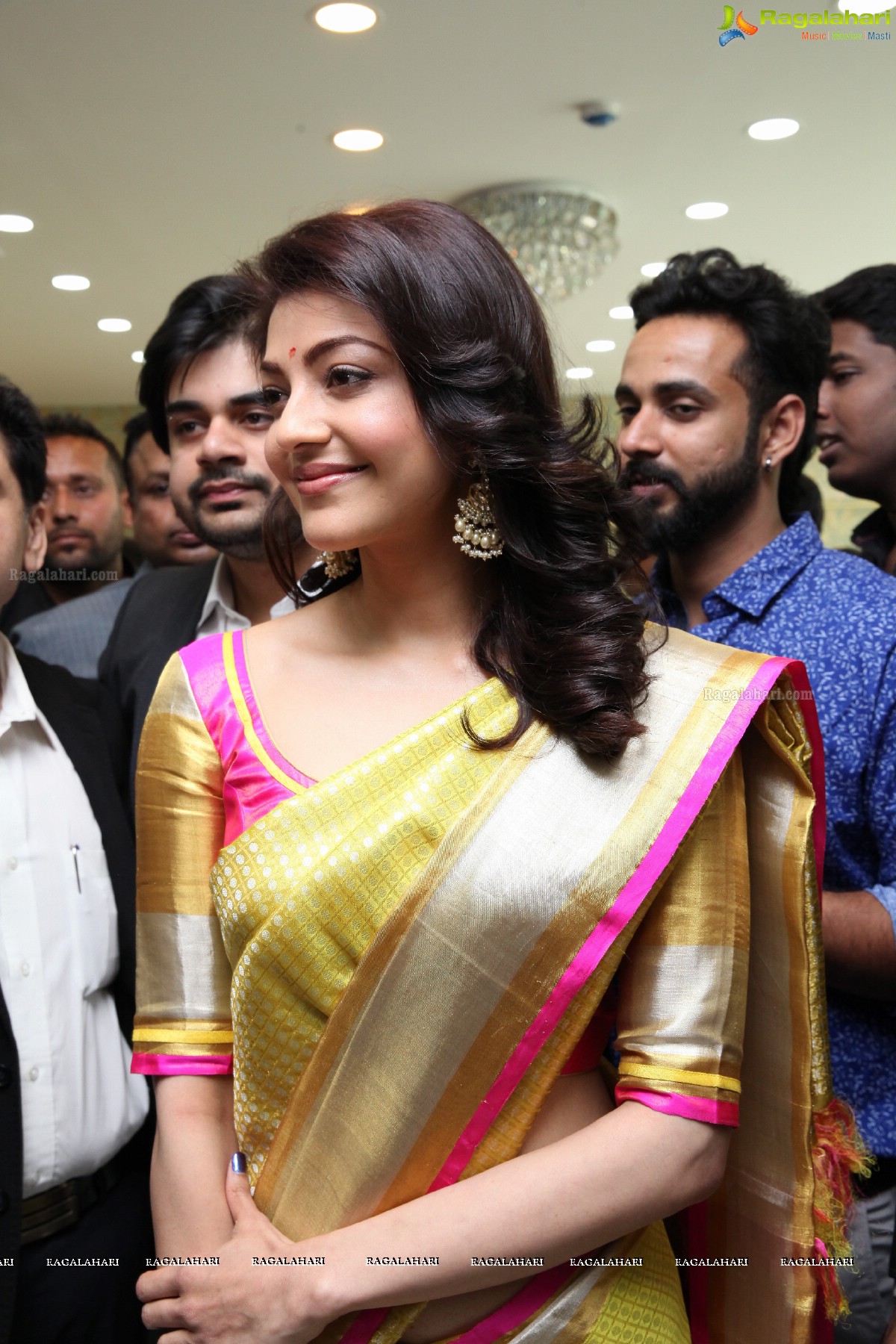 Kajal Aggarwal launches Trisha Designer Store at Banjara Hills, Hyderabad