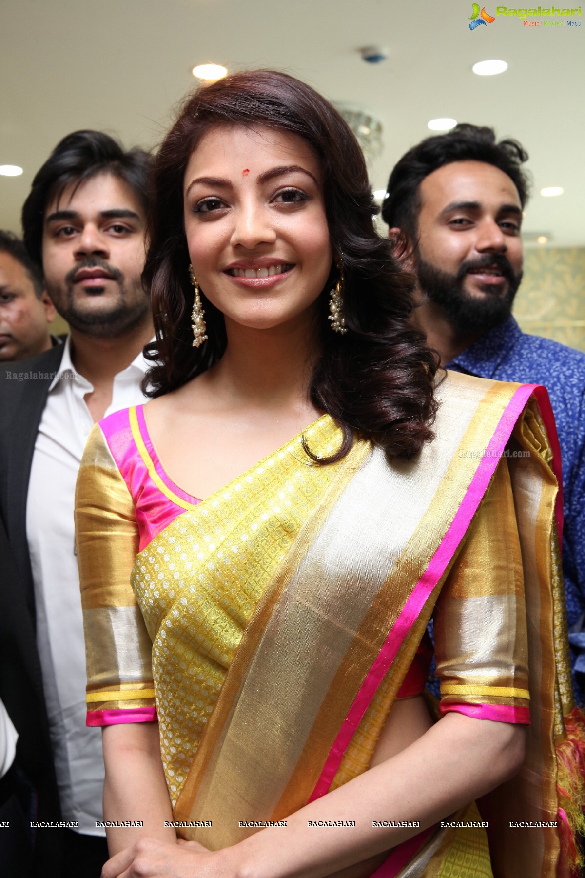 Kajal Aggarwal launches Trisha Designer Store at Banjara Hills, Hyderabad